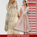 Kit Vestido Maria Moana + Vestido Maria Teodora (LEVE O 2º POR R$149,00)