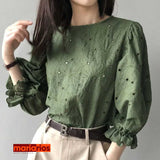 Blusa Laise Maria Amber - Verde