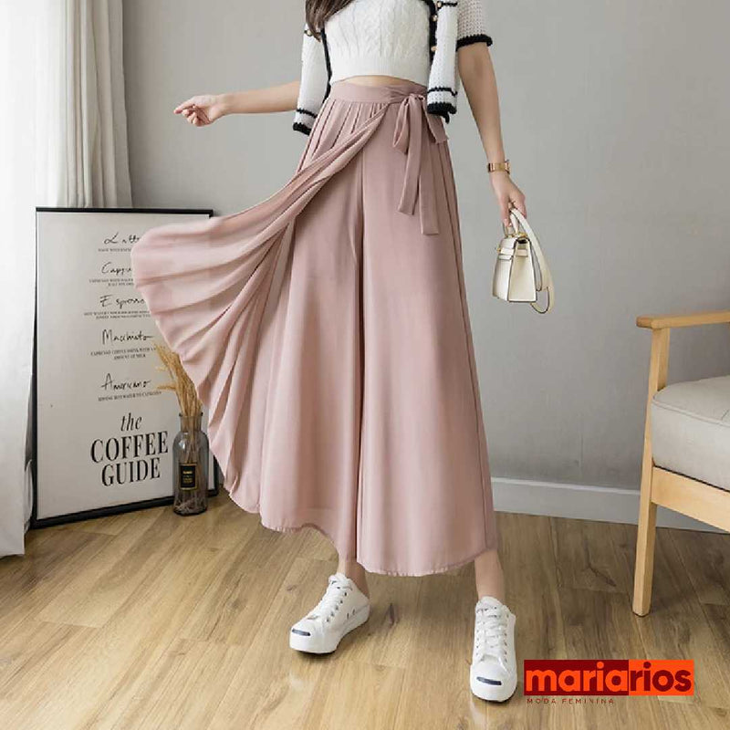 Saia Calça Envelope Maria Bella - Rosa