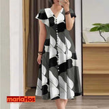 Vestido Maria Aura - Preto - Ondas