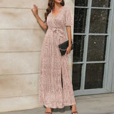 Vestido Maria Hagar - Lurex - Roxo