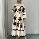 Vestido Maria Éden - Off White - Boho