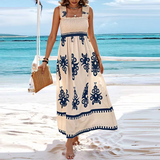 Vestido Maria Éden - Off White - Boho - Alças