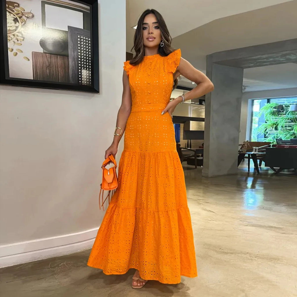 Vestido Maria Bragança - Laise - Branco