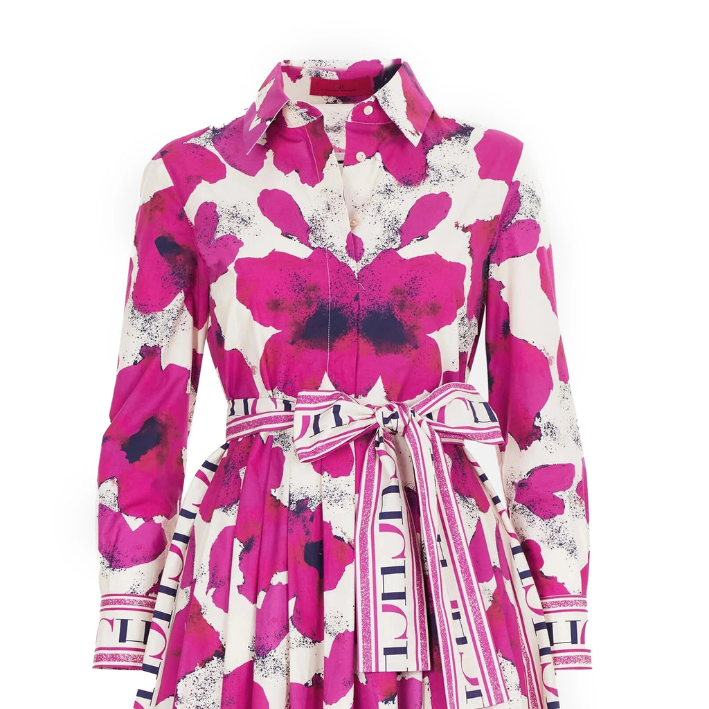 Vestido Maria Florentina - Floral - Pink