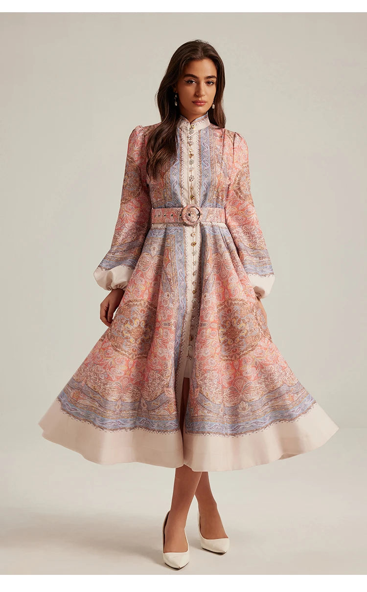 Vestido Maria Sabá - Rosa