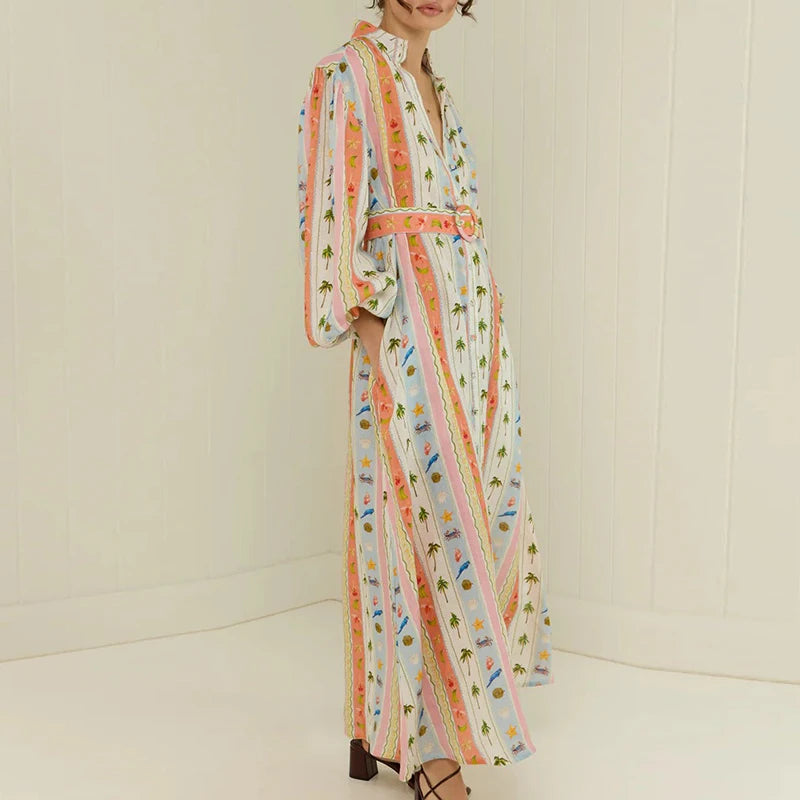 Vestido Maria Tropicália - Laranja