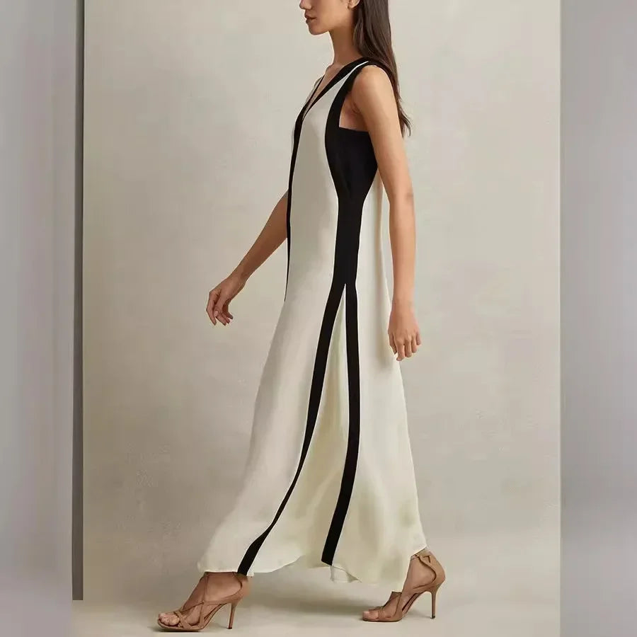 Vestido Maria Robert - Preto e Branco