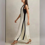 Vestido Maria Robert - Preto e Branco