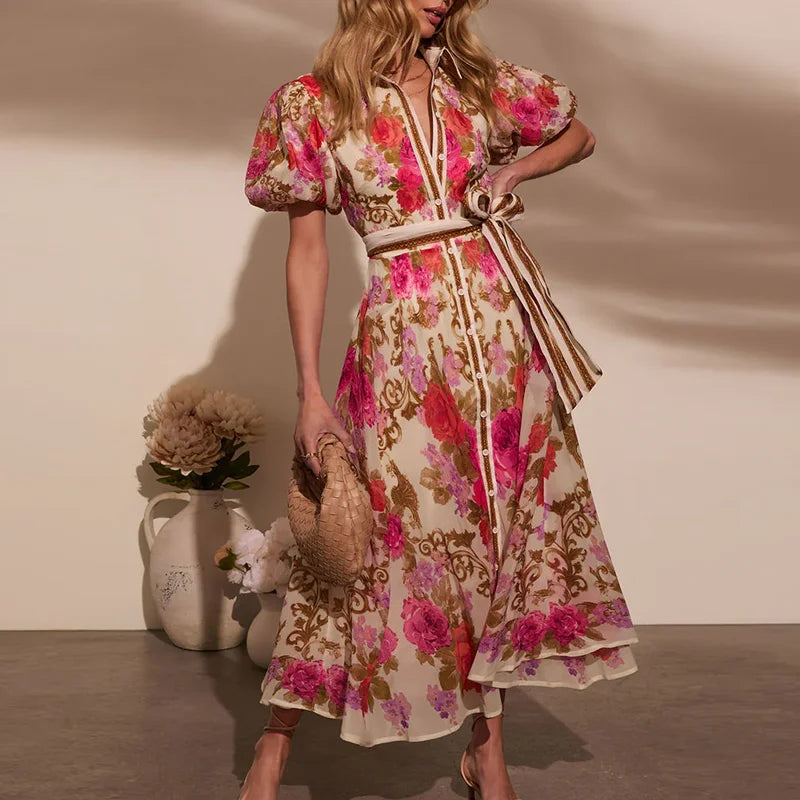 Vestido Maria Nábila - Rosa