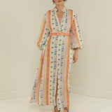 Vestido Maria Tropicália - Laranja
