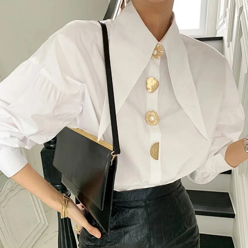 Camisa Maria Rezende - Branca