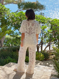 Conjunto Crochê Maria Vitória - Branco
