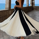 Vestido Maria Louise - Preto e Branco