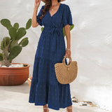 Vestido Maria Heidi - Azul Escuro