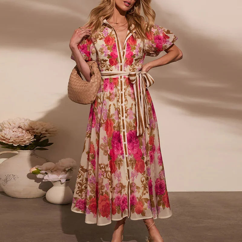 Vestido Maria Nábila - Rosa