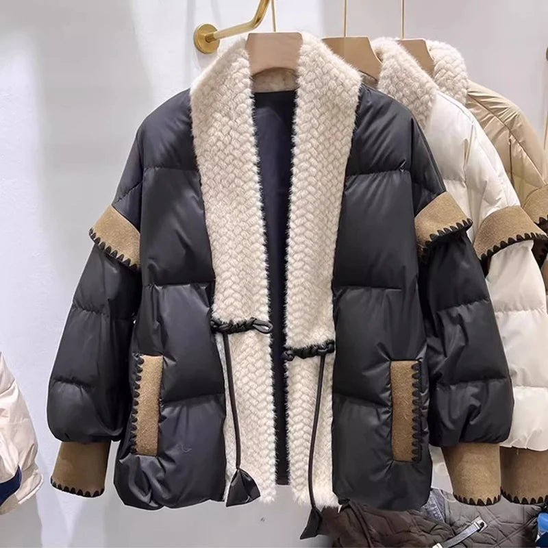 Casaco Maria Ursula - Off White - Corda