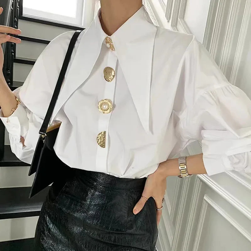 Camisa Maria Rezende - Branca