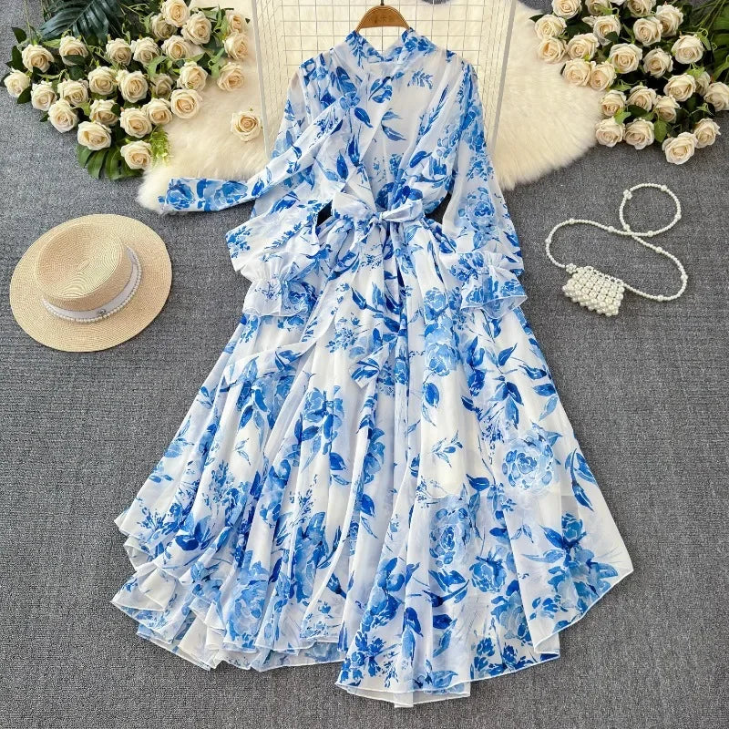 Vestido Maria Esmeralda - Laranja - Floral