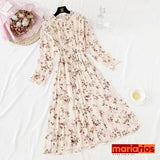 Vestido Maria Joaquina - Floral Preto