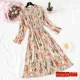 Vestido Maria Joaquina - Floral Preto