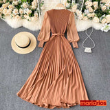 Vestido Maria Clara - Azul Claro