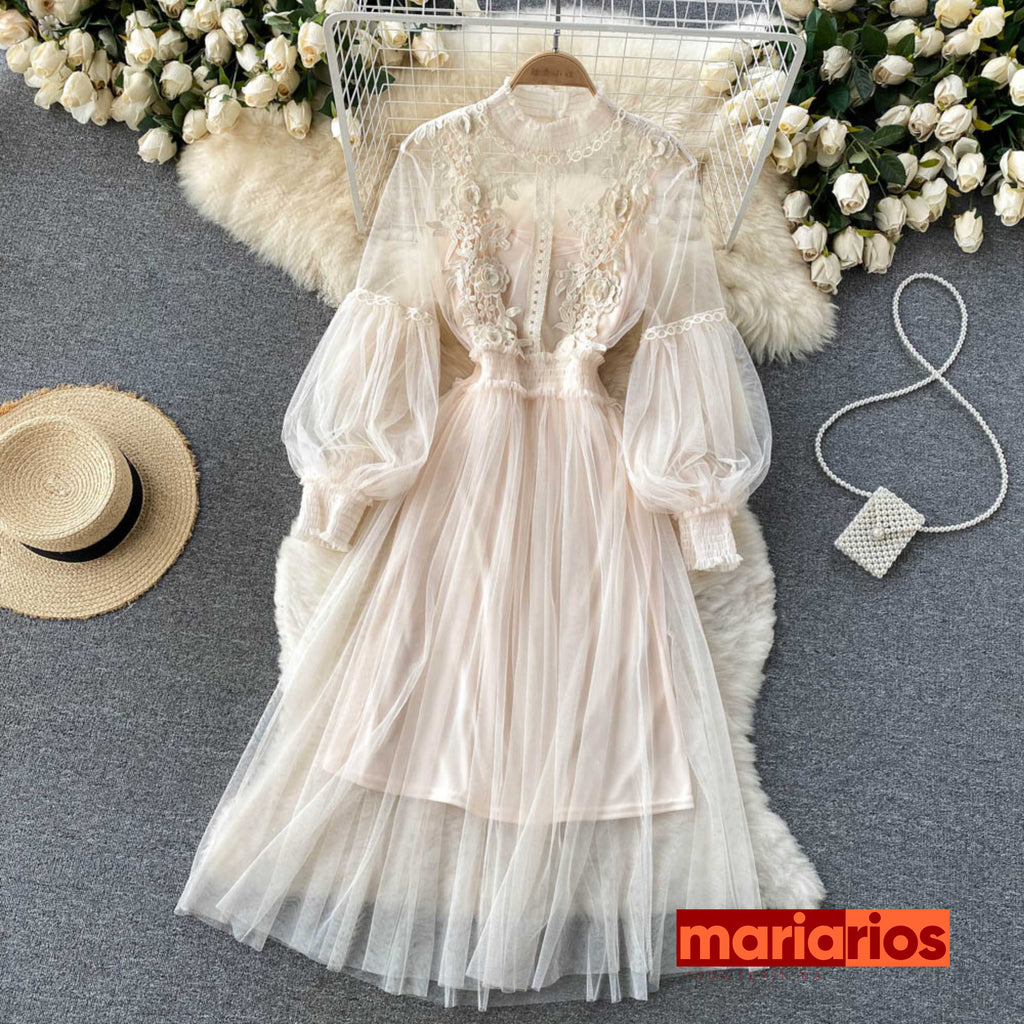Vestido Maria Alda - Lilás