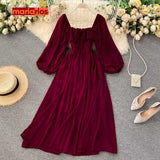Vestido Midi - Maria Luiza - Terracota