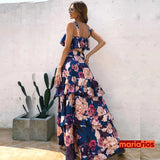 Conjunto Maria Claudia - Azul Estampado