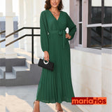Vestido Maria Leonilda - Verde