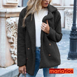 Casaco Teddy Maria Cecília - Preto