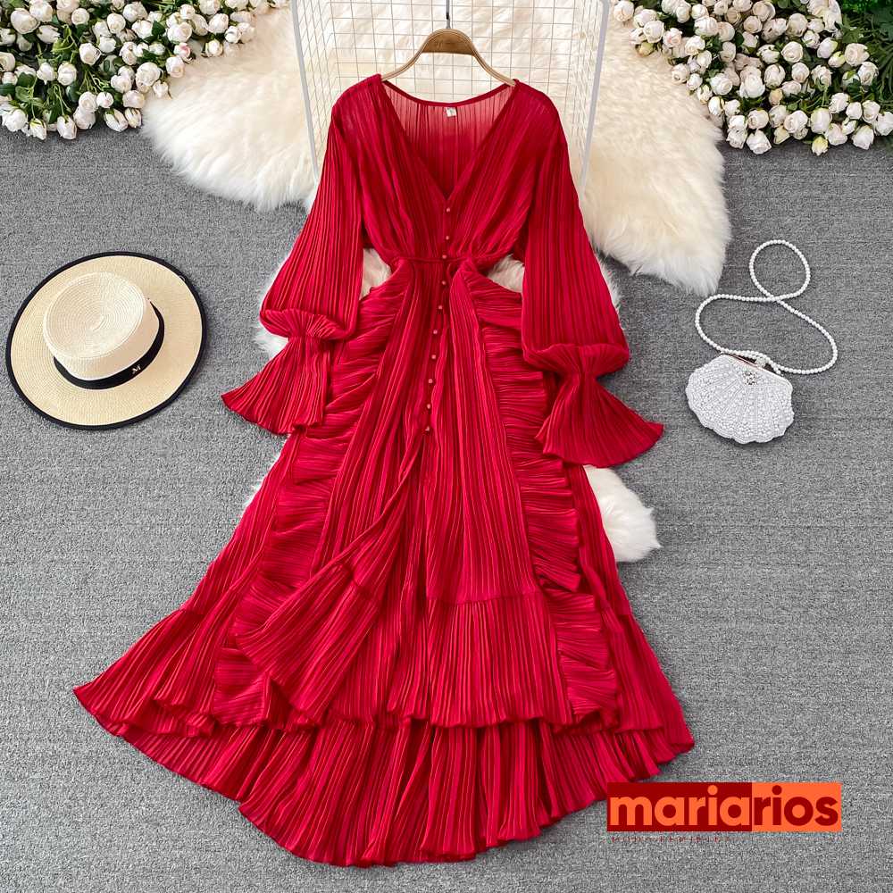 Vestido Maria Adele - Laranja