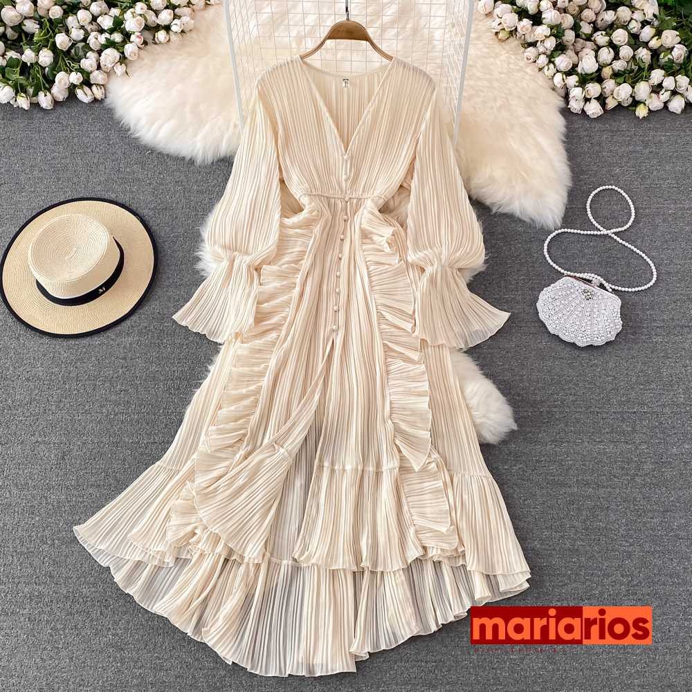 Vestido Maria Adele - Laranja