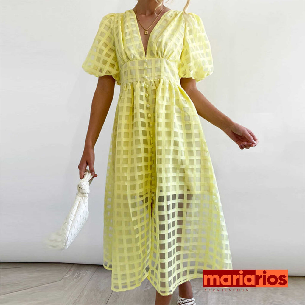 Vestido Maria Hannah - Preto