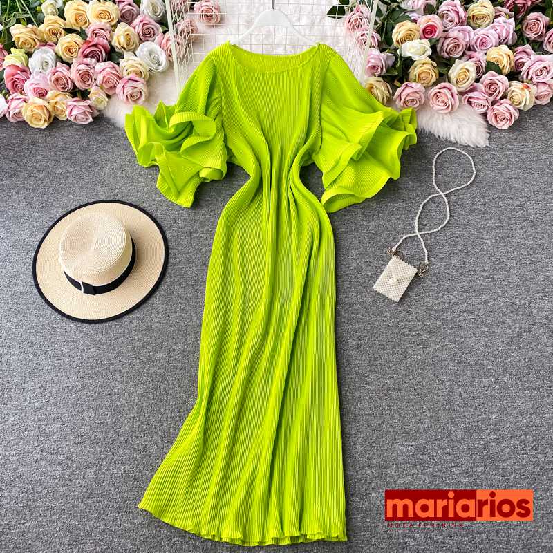 Vestido Maria Isabel - Verde Claro