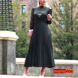 Vestido Maria Clara - Preto