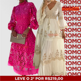 Kit Vestido Maria Dorcas + Vestido Maria Moana (LEVE O 2º POR R$219,00)