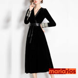 Vestido Maria Judite - Preto