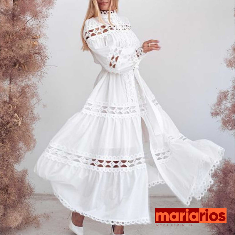 Vestido Maria Ravena - Branco