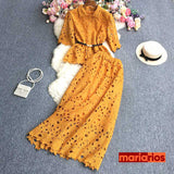 Conjunto Maria Gisele - Amarelo