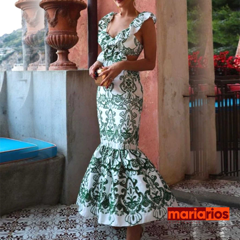 Vestido Maria Pietra - Verde