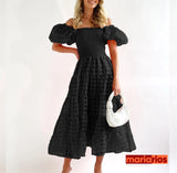 Vestido Maria Peônia - Preto