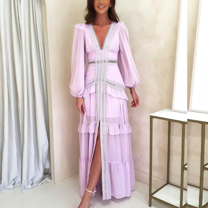 Vestido Maria Loreta - Lilás