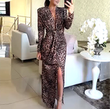 Vestido Maria Alberta - Animal Print Leopardo