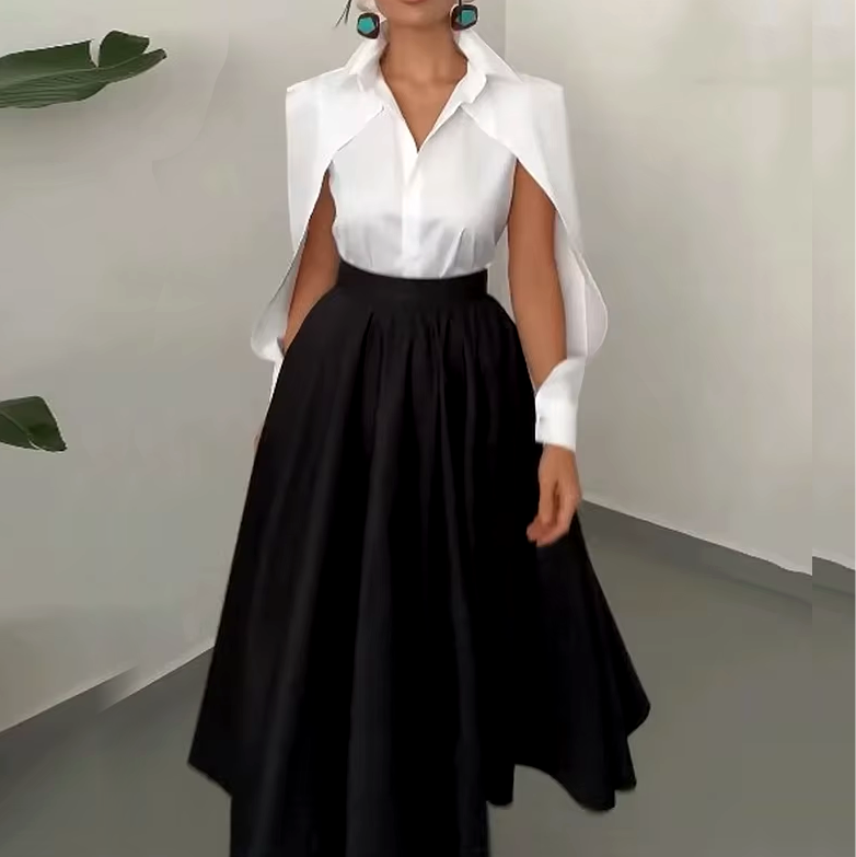 Conjunto Maria LeBlanc - Preto e Branco