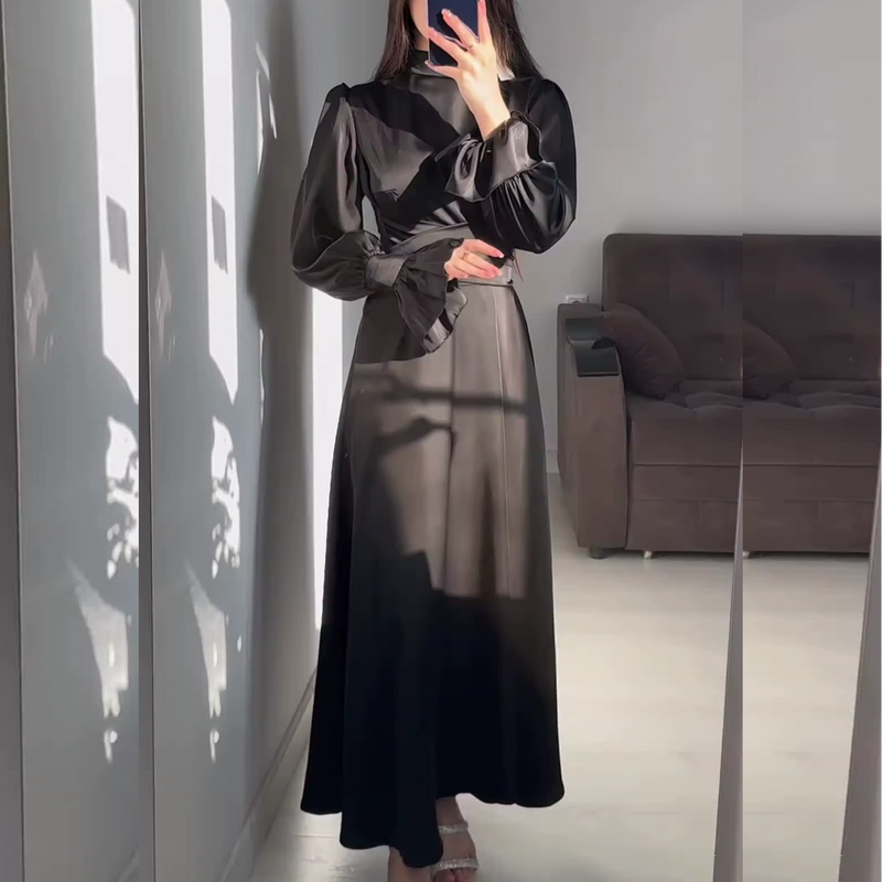 Vestido Maria Frederica - Preto