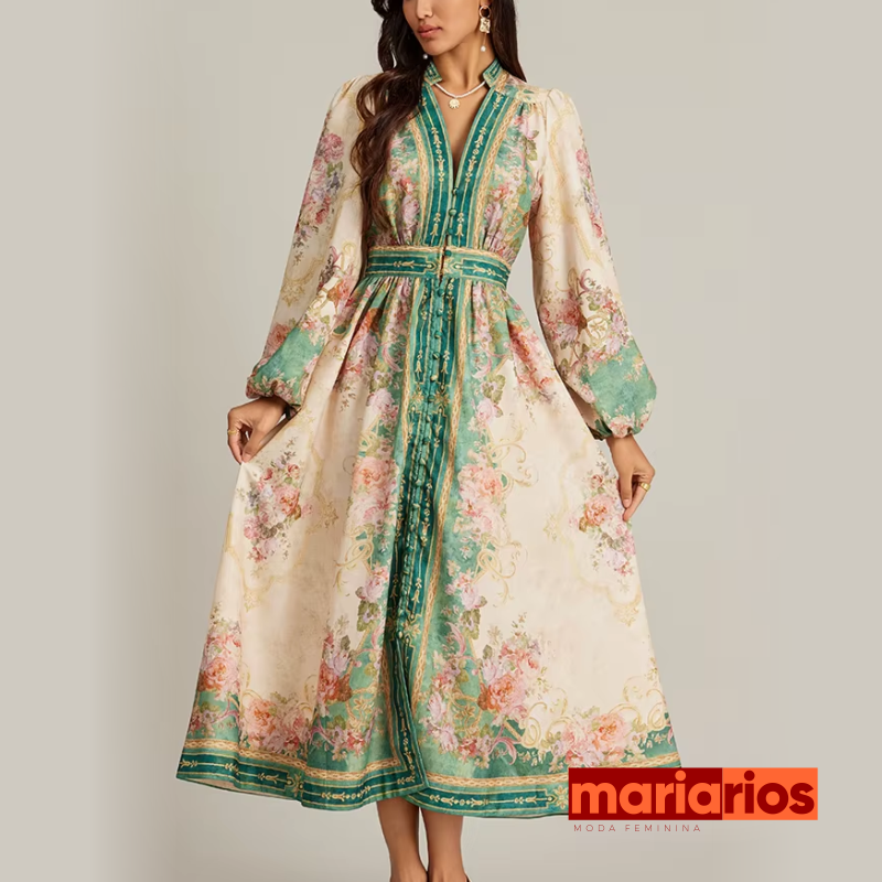 Vestido Maria Marcola - Verde