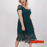 Vestido Maria Margarida - Verde Escuro