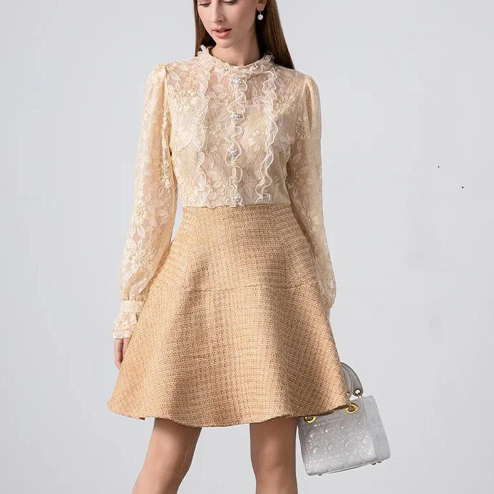 Vestido Maria Beatrice - Bege