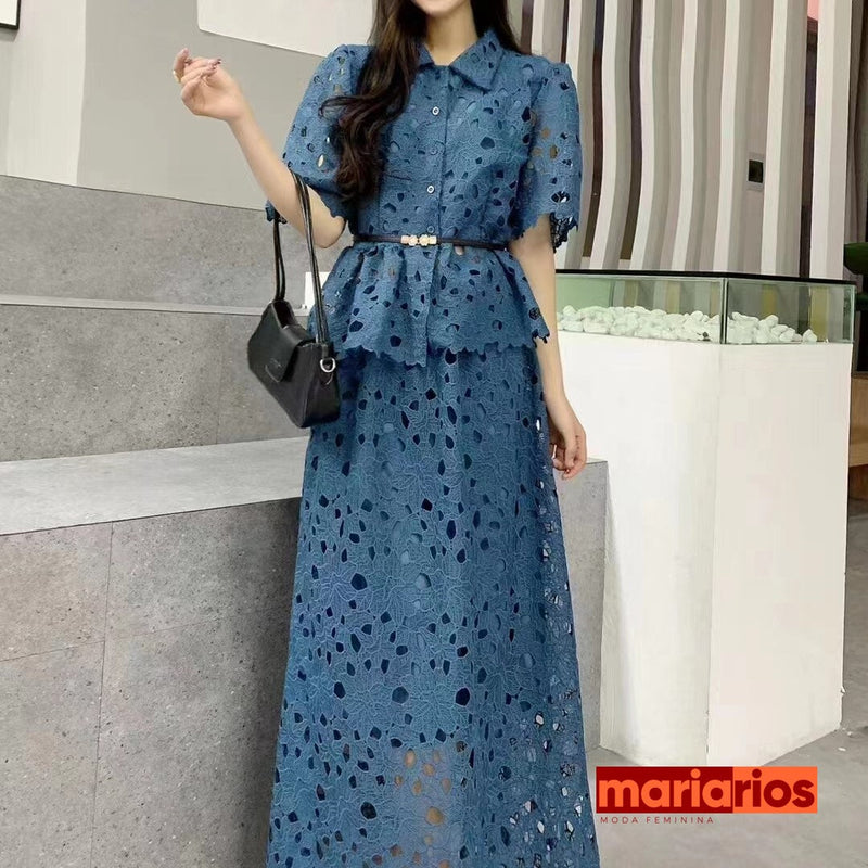 Conjunto Maria Gisele - Azul